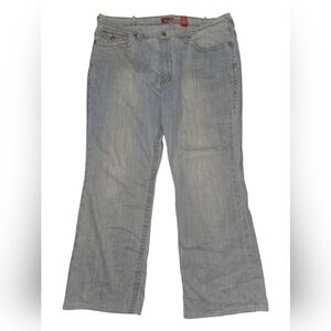Y2K Lazer Jeans Light Blue Jeans - Casual Flare Size 22
